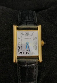 CARTIER PARIS Vintage c. 1970s 18K Yellow Gold Tank Watch - $20K APR Value w/ CoA! APR 57