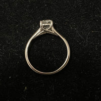 Tiffany & Co. Platinum Lucida-cut Diamond Solitaire Engagement Ring - $20K Appraisal Value w/CoA} APR57