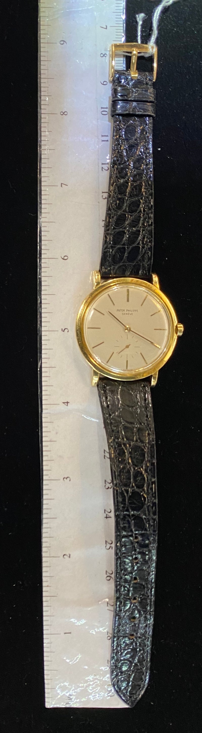 PATEK PHILIPPE 18K YG 1960's Men’s Automatic Watch Ref. #3429 -$50K Apr w/CoA! ^