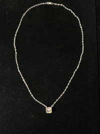 Contemporary Italian Design 2ct. Moissanite & Solid White Gold Pendant Necklace - $40K Appraisal Value w/ CoA! }✓ APR 57