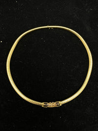 Unique 18K Tri-Color Gold Necklace with 21 Diamonds! - $20K Appraisal Value w/ CoA! APR 57