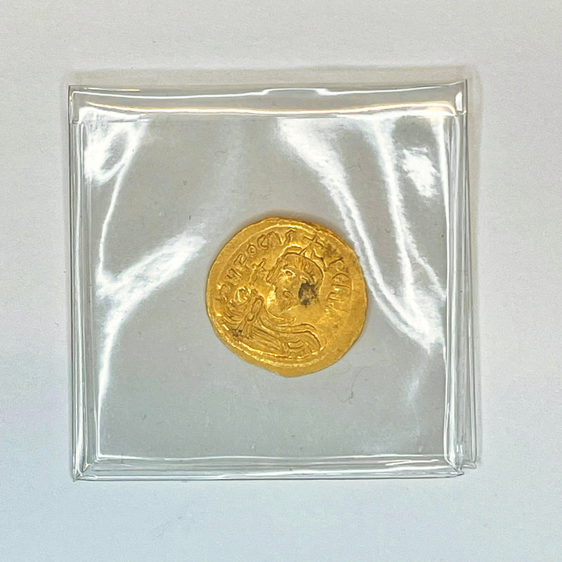 Byzantine Phocas (AD 602-610) AV solidus (4.34 gm) gold coin - w/$2k APR of CoA! APR 57