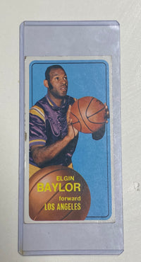 Elgin Baylor, 1970, Basketball Trading Card - $200 APR Value w/ CoA! APR 57