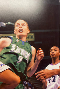 RARE WNBA ROCKY WIDNER 1999 ARCHIVED PHOTOGRAPH OF TICHA PENICHEIRO $13,000 APPRAISAL VALUE WITH CERTIFICATE OF AUTHENTICITY!! APR57