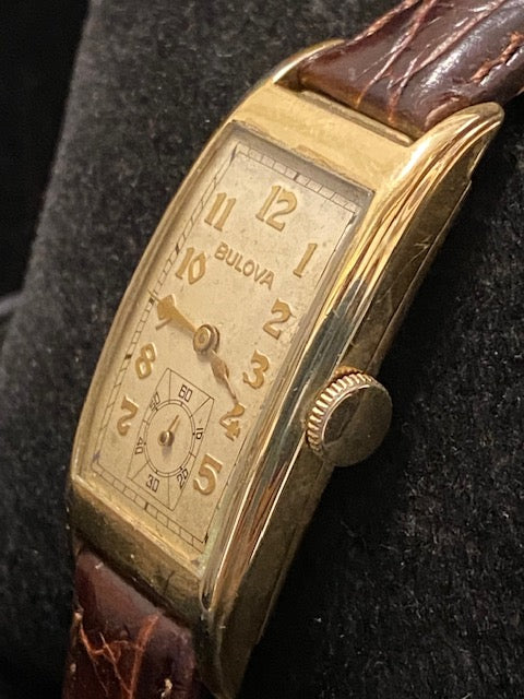 BULOVA Mens 1930s 10K Gold Plate Mechanical Watch - $6K APR Value w/ CoA! APR57