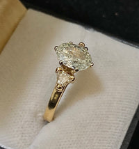 Beautiful Unique SYG 2.50+ Ct. Diamond Ring - $40K Appraisal Value w/CoA} APR57