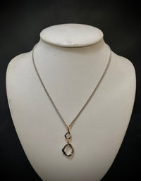VIVENTY German Designer Sterling Silver with Diamond Necklace - $1K Appraisal Value w/CoA} APR57