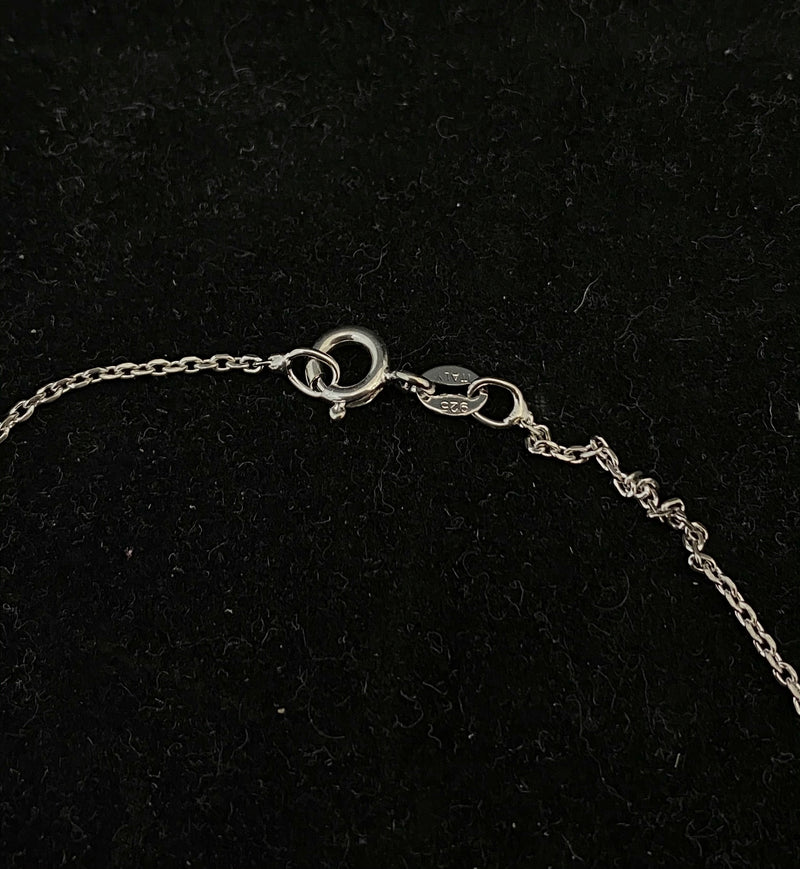 Italian Designer Sterling Silver 5-Ruby Heart Necklace - $1.5K Appraisal Value w/ CoA} APR57