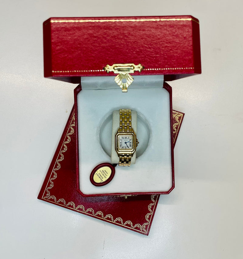 Ladies Panthère de Cartier Solid 18k Yellow Gold Wristwatch - $30K APR w/ COA! APR57