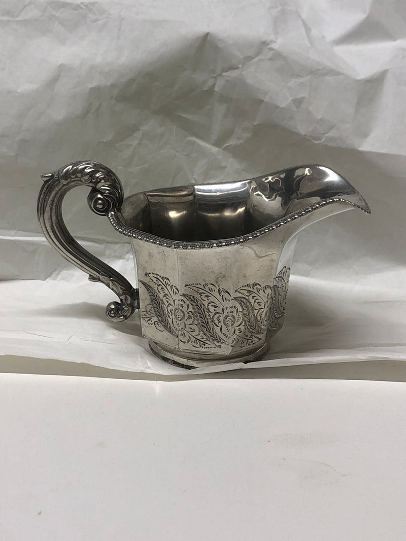 J Dixon & Sons C. 1870s English 4 Piece Silver Plated Tea Set - $13K APR Value w/ CoA! APR 57