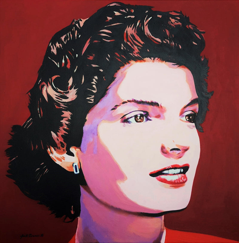 Jack Graves III, 'Jacqueline Kennedy Onassis Icon II', Icon Series 2020 - Apr Value: $3.5K* APR 57