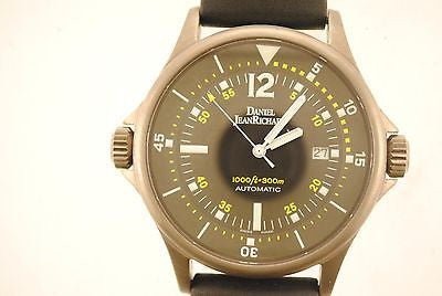 DANIEL JEAN RICHARDSON Limited Edition #186/1000 Diver's Automatic Wristwatch in Stainless Steel - $8K VALUE APR 57