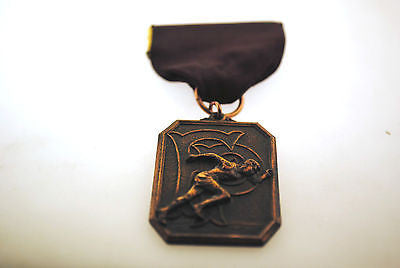1971 Rare Bronze Freshman X-C Relay Class B 9th Team Track Medal - $1K VALUE APR 57