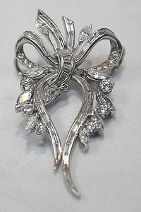 1900s Antique Edwardian Era Diamond Slide Pendant in Platinum - $35K VALUE APR 57
