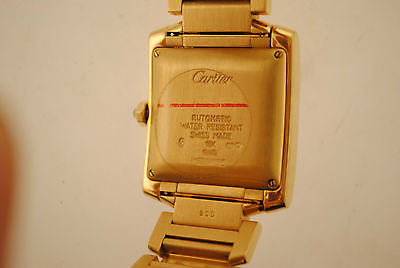 Cartier Tank Francaise Men's Wristwatch in 18K Yellow Gold with Special Special Sunray Dial - $40K VALUE APR 57