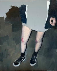 MARK TENNANT "Knees" Oil on Canvas APR 57