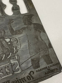 Original 1925 Engraved Lobby Card Plate for "Ben-Hur" -CoA- $100K APR!+ APR 57