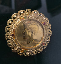 JOHN F KENNEDY, 1000 Days of Presidency, Commemorative Coins & Plaque - APR $1K* APR 57