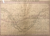 E.H. BURRITT "A Celestial Planisphere, or Map of the Heavens" - APR $5K Value!* APR 57