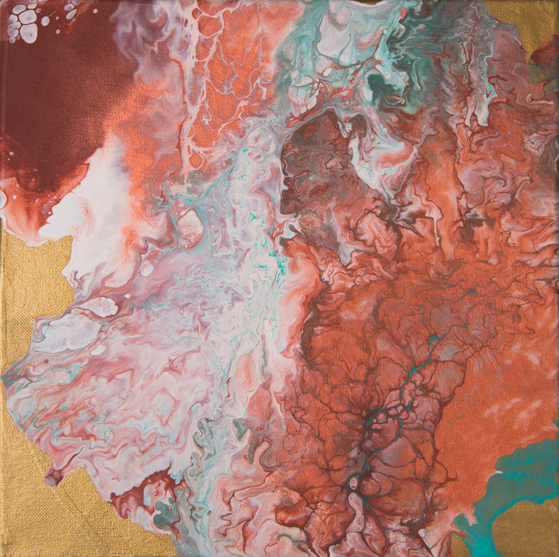 ALEXANDRA BENDIT "Metamorphosis" Acrylic on Canvas, 2020 - $1K Appraisal Value! APR57