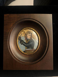 Miniature Portrait of Napoleon Bonaparte on Ivory - Appraisal Value: $10K* APR 57