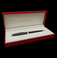 CARTIER "Louis Cartier" Sterling Silver Twist Pen - $400 APR Value w/ CoA! APR 57