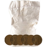 Wheat Pennies 5,000 Count Bag (Common Dates) APR 57