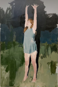 MARK TENNANT "Reach" Oil on Canvas APR 57