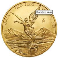 1 oz Mexican Gold Libertad Coin (Random Year) APR 57