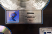 Bob Marley "Legend" Multi-Platinum Award for 1 & 2M Sales Presented to an Important Figure, 1984 - w/COA & APR $25K!+ APR 57