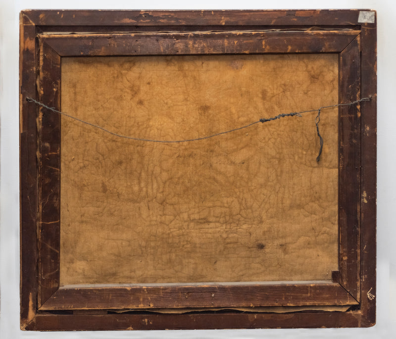Milledge Newton, "Mild Stream", Signed Oil on Canvas, Gilded Frame, 1937 -CoA- $6K APR Value+ APR 57