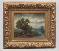 J. C. Thom, Signed Landscape Oil on Canvas, Gilt Frame, 19th Century - $30K APR Value w/ CoA! + APR 57