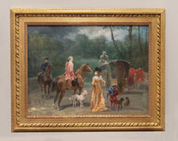 John Lewis Brown, Gouache & Pastel on Paper, Gilt Frame, c.1879 - $70K APR Value w/ CoA! + APR 57
