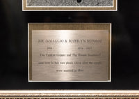 MARILYN MONROE & JOE DIMAGGIO Rare Black & White Wedding Portrait - $3K Appraisal Value! +✓ APR 57