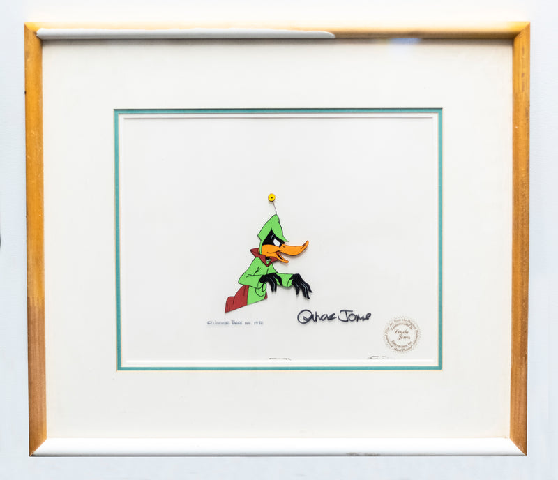 Chuck Jones "Daffy Duck" Unique Original Signed Film Art -w/CoA- $5K APR Value!+ APR 57