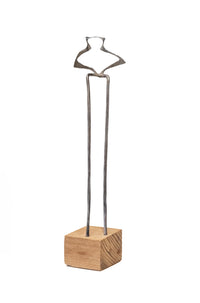 Unique George Rickey 1983 Silver Weareable Sculpture With Wooden Base - $20K APR Value w/ CoA! + APR 57