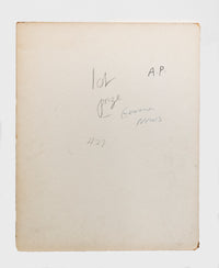 Princess Margaret Original "Rainy Shopping Day" AP 1965 Silver Gelatin Print -w/CoA-  $10K APR!+ APR 57