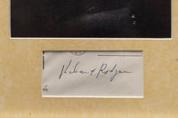 Richard Rodgers Autograph & Portrait with Oscar Hammerstein, 1943 -w/CoA- $3K APR!+ APR 57