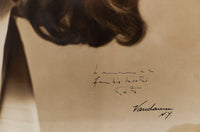 Katharine Hepburn Autographed Sepia-Toned Headshot, C.1950s -CoA- & $4K APR Value!+ APR 57
