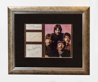 The Beatles C.1970 Framed Autographs with Formal Portrait -w/CoA- $50K APR Value!+ APR 57