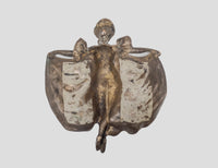 Vintage ca.1900 Art Nouveau Dancing Lady Bronze Vanity Dish -w/CoA- & $1K APR Value!+ APR 57