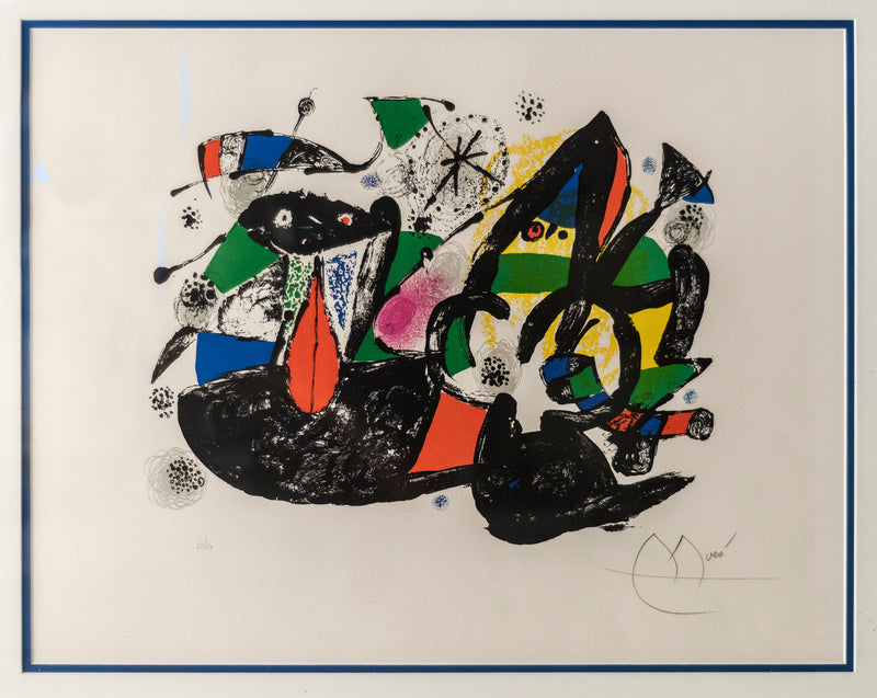Original Miró "Twentieth Century Siecle" Lithograph Signed & Numbered 33/50- $20K APR VALUE* APR 57