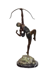 Pierre Le Faguays, 'Diana The Huntress,' Bronze Figure, c.1920 - $15K Appraisal Value! APR 57