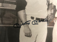 MICKEY MANTLE Autographed Photo with his idol Stan Musial - $1.5K VALUE APR 57