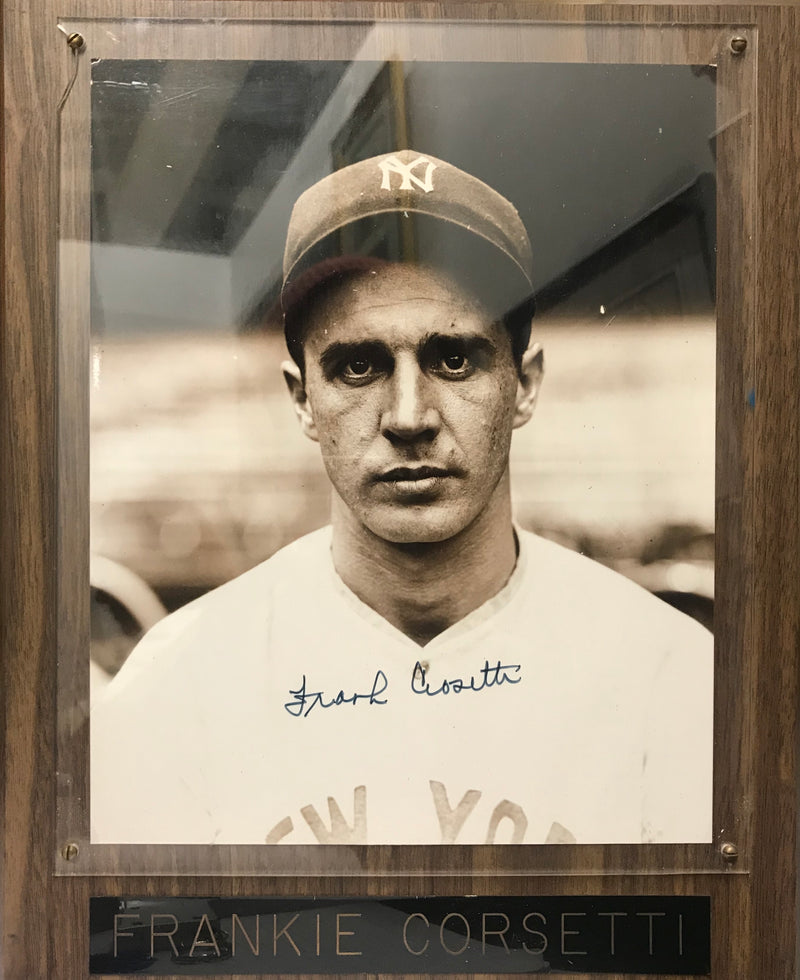 FRANK CROSETTI Autographed Photo of the NY Yankees, APR $800 Value! APR 57