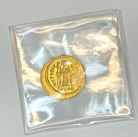 Byzantine Phocas (AD 602-610) AV solidus (4.34 gm) gold coin - w/$2k APR of CoA! APR 57
