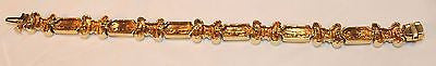 1960's Vintage 1.2 Carat Diamond Scroll Bracelet in 18K Two-Tone Gold - $25K VALUE APR 57