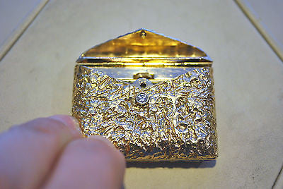 Very Rare Girard Perregaux Yellow Gold & Diamond Letter Case Design Pocket Watch in 14K Yellow Gold - $30K VALUE APR 57