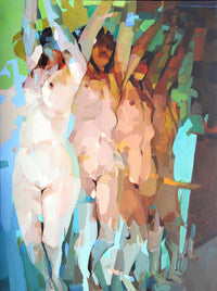 Melinda Matyas, 'The Silence of Animals', Oil on Canvas, 2014 - Appraisal Value: $14K! APR 57