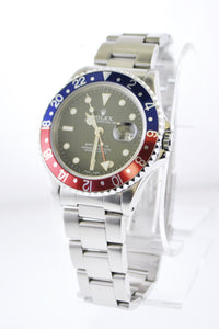 Rolex GMT-Master Wristwatch Pepsi in Stainless Steel Water Resistant - $30K VALUE APR 57